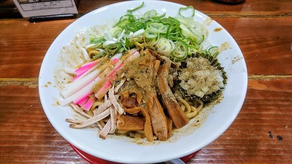 「【限定】まぜにぼ」@長尾中華そば 東京神田店の写真