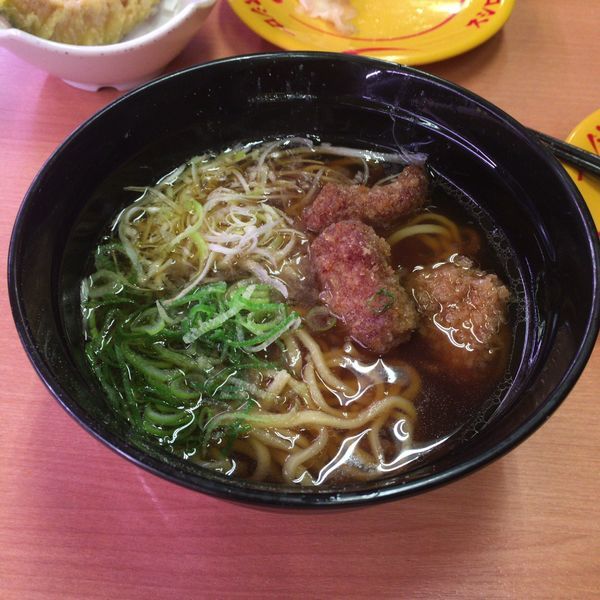 「コク旨まぐろ醤油ラーメン」@スシロー 花見川店の写真