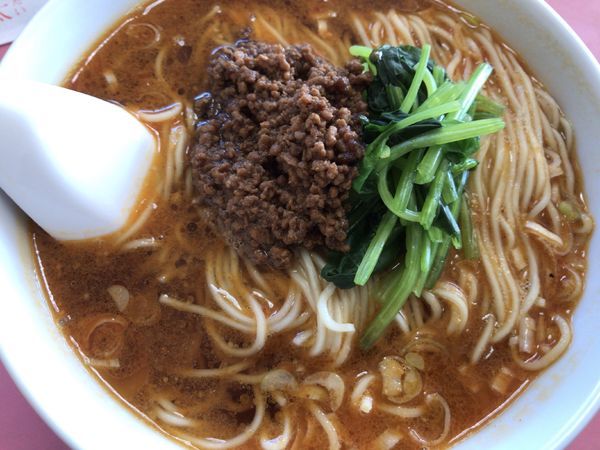 「太陽麺・辛く780円」@中国四川料理 太陽の写真