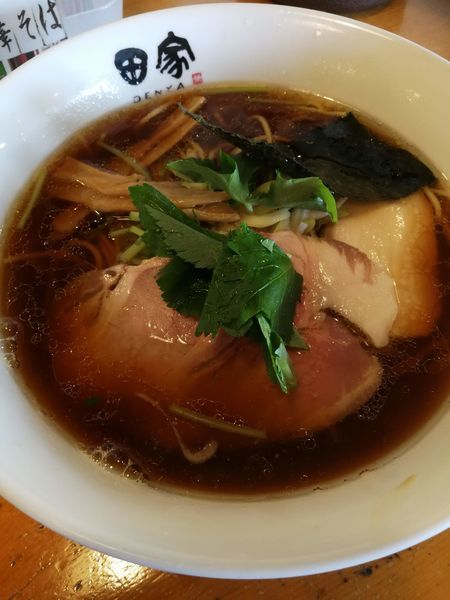 「煮干しそば(750円)」@中華そば 田家 本店の写真