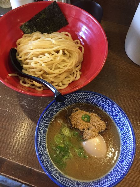 「味玉つけ麺 ¥900」@中華そば うづまきの写真