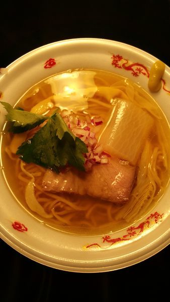 「太刀魚焙煎うるめ煮干し麺」@大つけ麺博  10周年特別企画 ラーメン日本一決定戦！！の写真