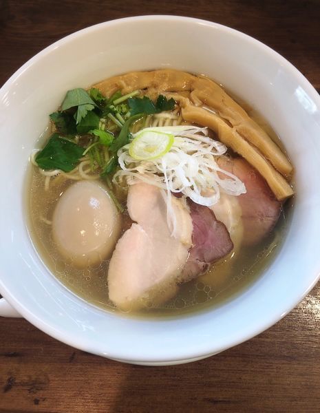 「チャーシュー味玉塩らーめん」@Trigo(トリーゴ)の写真
