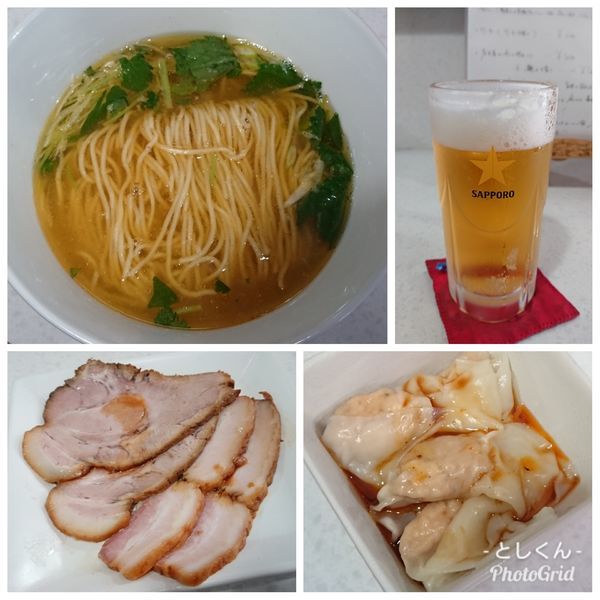 「【限定】和出汁旨味かけそば（塩）＋チャーシュー別皿」@ラーメン星印の写真