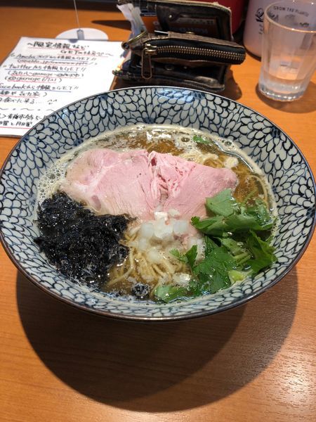 「煮干し中華そば780円」@㐂九八 ～garage～の写真