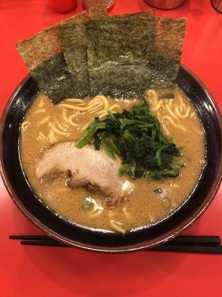 「ラーメン ¥680(大盛+¥110)」@濃厚家 秦野店の写真