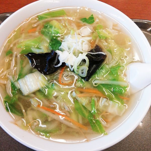 「タンメン（500円）」@あさひ庵の写真