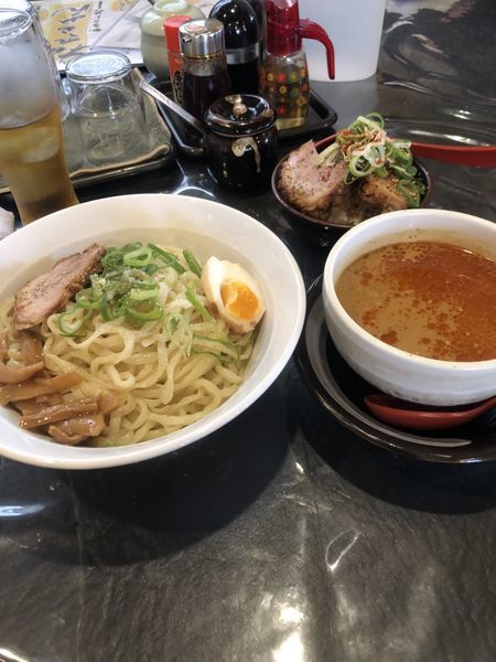 「坦々つけ麺」@三代目らーめん梅丸の写真