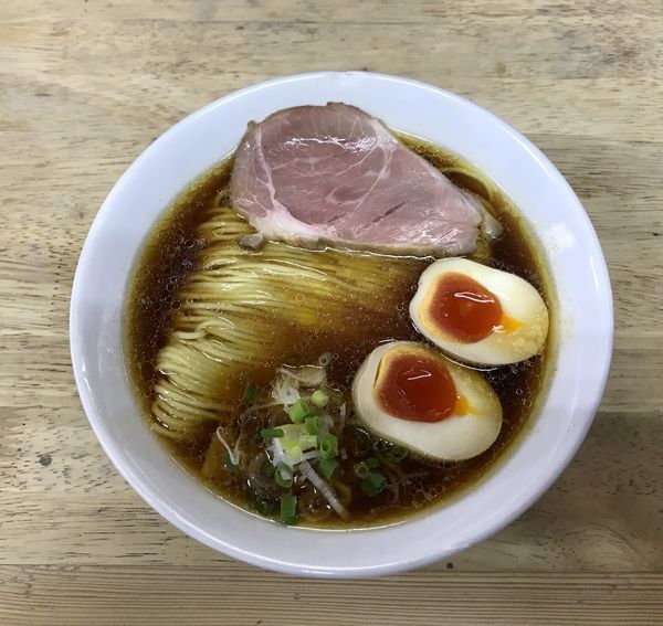 「味玉醤油ラーメン」@まつやの写真