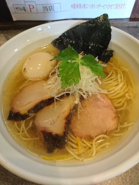 「塩そば特製」@麺処 風人の写真