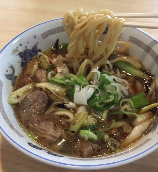 「ねぎラーメン600円」@手打ラーメン 長八の写真