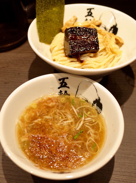 「黒角煮つけ麺…900円」@麺屋武蔵 五輪洞の写真
