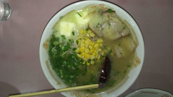 「コーンバターらーめん」@マルチョンラーメンの写真