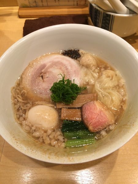 「特製醤油そば1500円」@饗 くろ㐂の写真