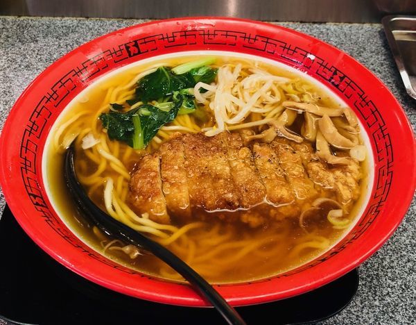 「排骨拉麺（￥850）」@万世麺店 有楽町店の写真