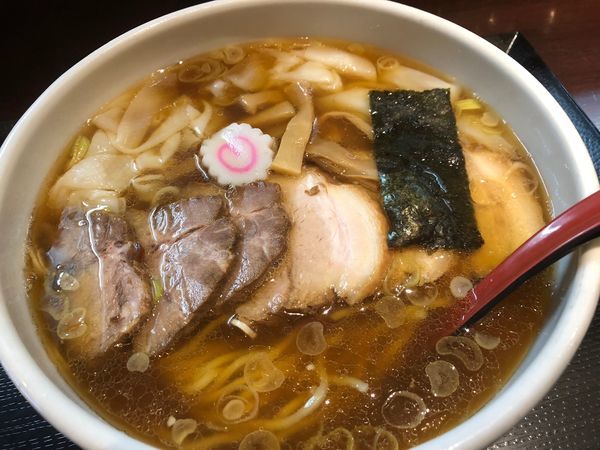 「チャーシューワンタンメン」@中華蕎麦 金魚の写真