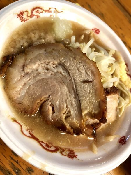 「【麺屋 桐龍】桐龍のらーめん＋豚増し１枚(￥100)」@大つけ麺博  10周年特別企画 ラーメン日本一決定戦！！の写真