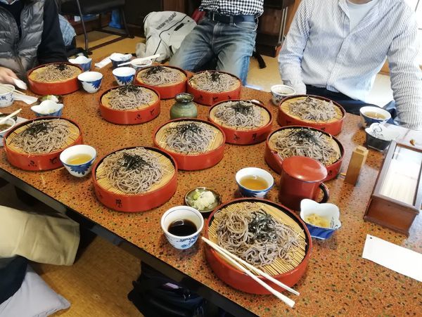 「もりそば(二枚)」@そば処ふもと屋の写真