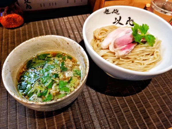 「あっさり醤油つけそば」@麺処 以心の写真