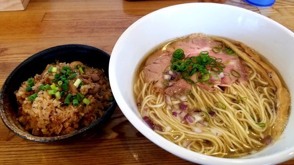 「煮干しそば(大盛)」@中華蕎麦 さい藤の写真