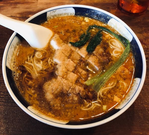 「ぱいこうだんだんめん（￥1000）」@支那麺 はしご 銀座八丁目店の写真