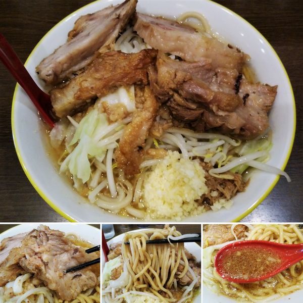 「ラーメン並＋ブタ1枚＝1000円」@ラーメン イエロー 御徒町店の写真