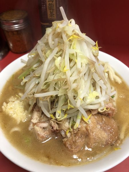 「小ラーメン 豚入り」@ラーメン二郎 ひばりヶ丘駅前店の写真