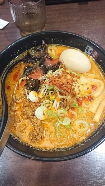 「四川激辛味噌拉麺」@豚系 麺家いろは 秋葉原店の写真