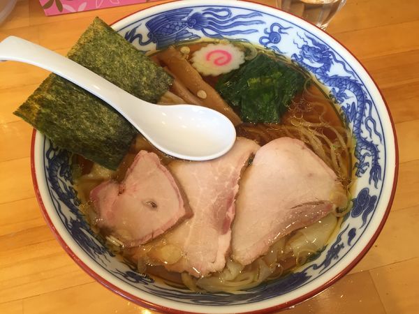 「中華そば」@白河手打中華そば 法隆の写真