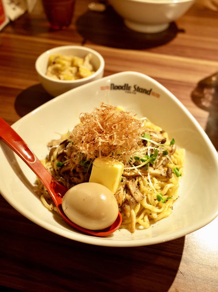 「和きのこまぜそばとお芋のおいしいごはん…900円」@Noodle Stand Tokyoの写真