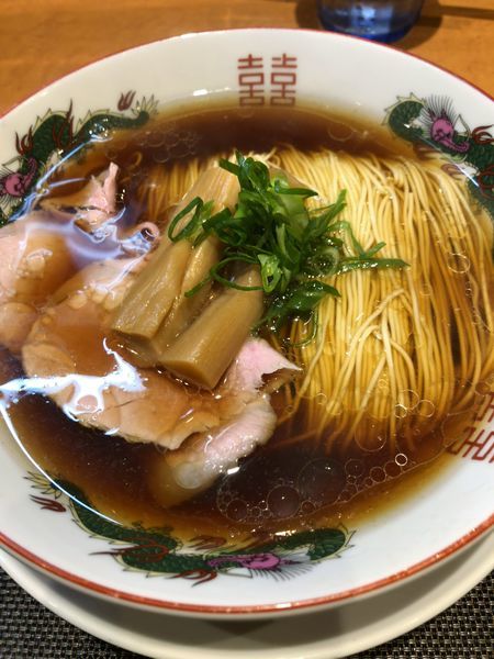 「鴨中華そば ¥650」@柴崎亭の写真