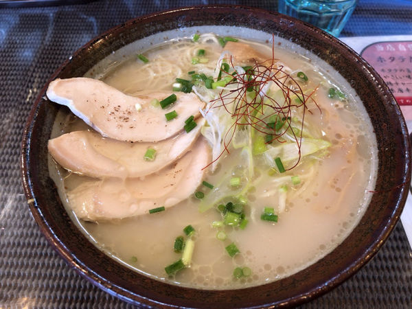 「【周年限定】鶏コクホタテだし潮ラーメン880円」@創作麺処 麺soulの写真