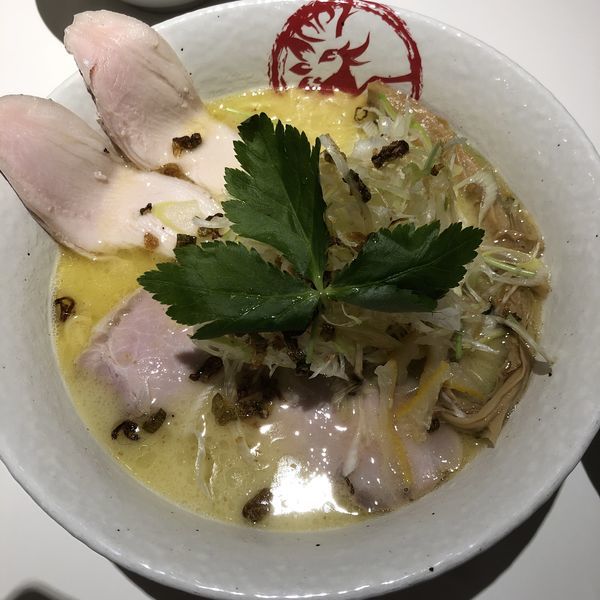 「濃厚鶏白湯/塩」@鶏そば朱雀の写真