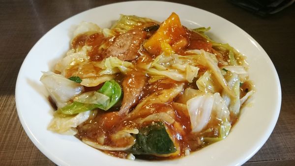 「スタミナ冷やし（750円）」@スタミナラーメン がむしゃの写真