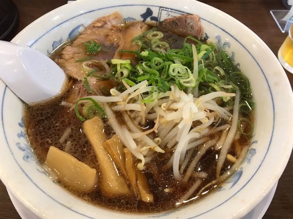 「たかばしラーメン 702円 硬め」@たかばしラーメン 横大路店の写真