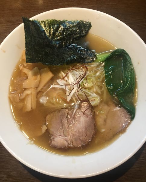 「煮干しラーメン チャーハンセット」@真ごころラーメン竹の写真