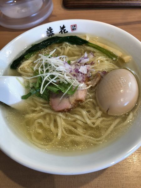 「味玉塩らぁ麺 ¥880」@支那蕎麦屋 藤花の写真