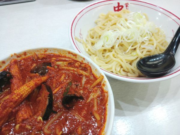 「【限定】冷し味噌やさい～秋～（5倍） ￥980」@蒙古タンメン 中本 上板橋本店の写真