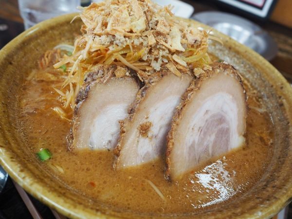 「味噌ネギチャーシューメン」@らいもん 茂原店の写真