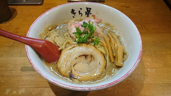 「チャーシュー二種盛りどとんこつ 880円」@きら星の写真