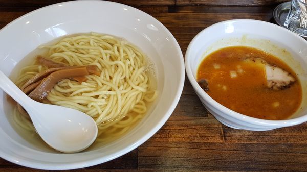 「限定 あつもり濃厚トマトカレーつけ麺 ￥800」@八王子 響の写真