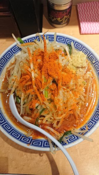 「ピリ辛タンメン」@東京タンメン トナリ アトレ上野店の写真