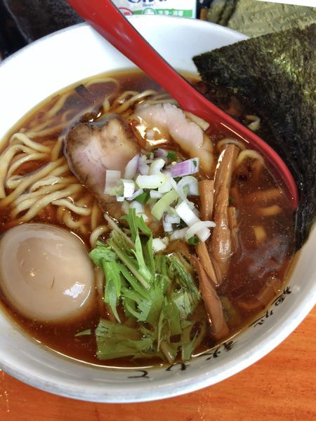 「醤油 ¥800＋味玉 ¥100」@麺処 秋もとの写真