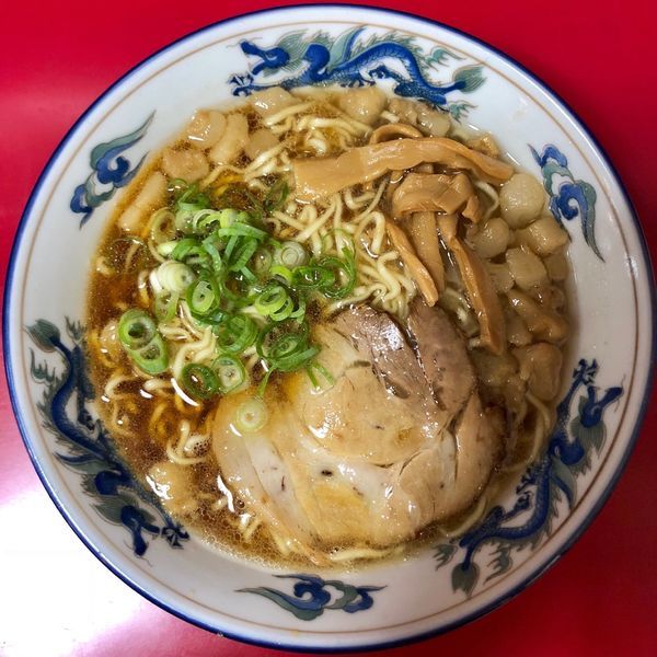 「ラーメン 並 (580円)」@中華 萬来軒の写真