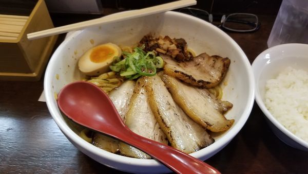 「炙りちゃ～しゅうからし麺1,000円」@ら～めん からしや 葛西本店の写真