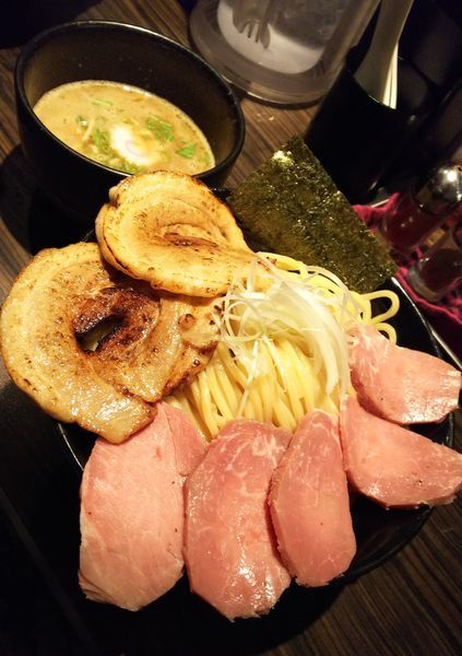 「魚介豚骨チャーシューつけめん（大盛り）」@麺屋 ほたるの写真