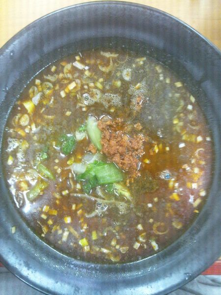 「黒ゴマ担々麵」@四川担々麺 杏亭の写真