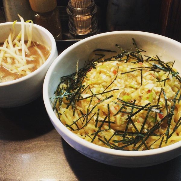 「【限定】パタン和えつけ麺～香味ニンニクネギソース和え(900円)」@ラーメンくれはの写真