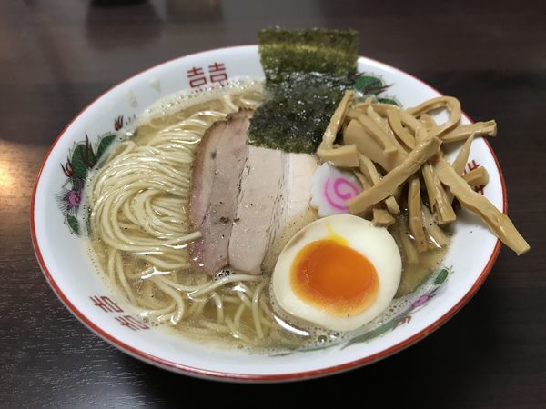 「追い煮干し中華そば【塩】」@麺座 かたぶつの写真