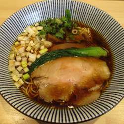 魚介そば（醤油）800円